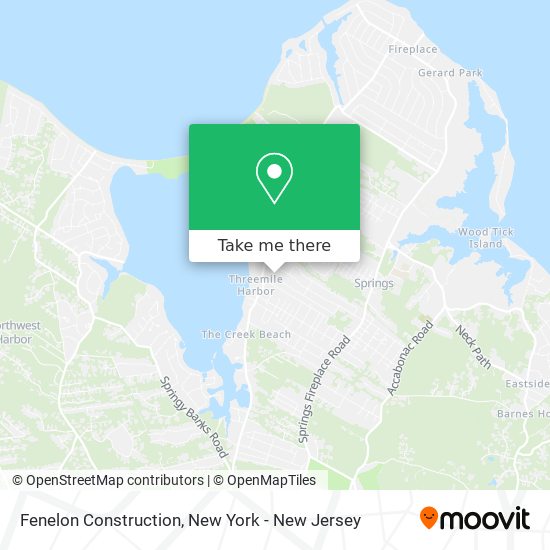 Mapa de Fenelon Construction