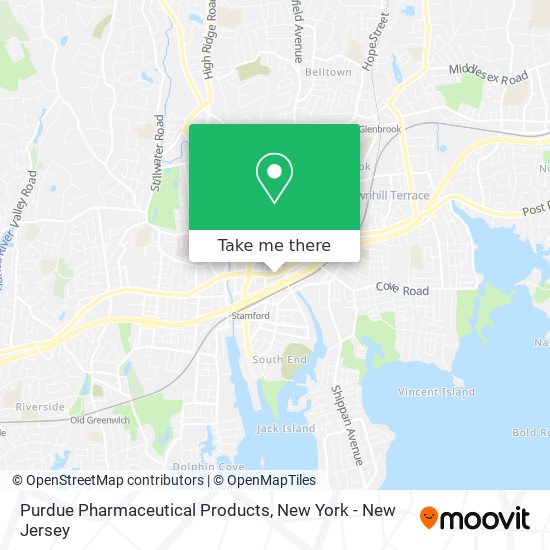 Mapa de Purdue Pharmaceutical Products