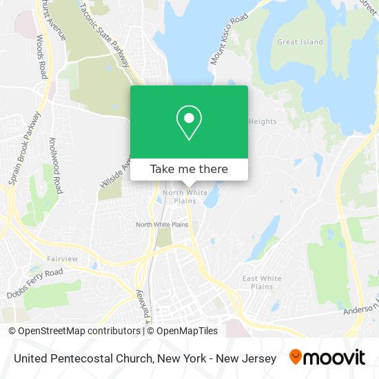 United Pentecostal Church map