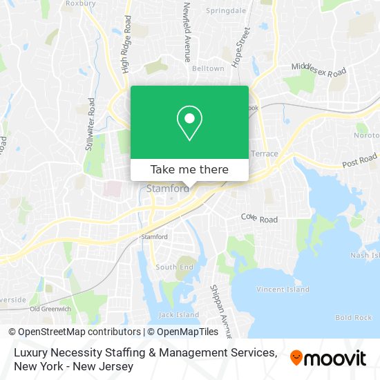 Luxury Necessity Staffing & Management Services map