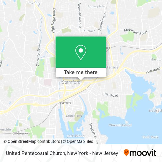 United Pentecostal Church map