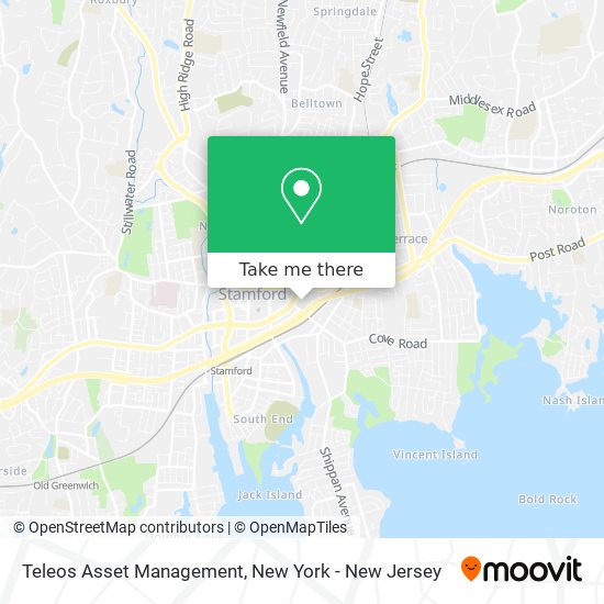 Mapa de Teleos Asset Management