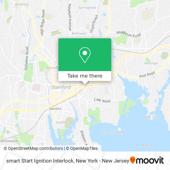 Mapa de smart Start Ignition Interlock