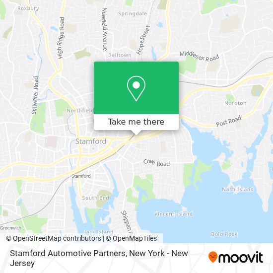 Stamford Automotive Partners map
