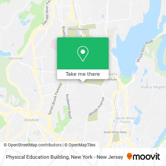 Physical Education Building map