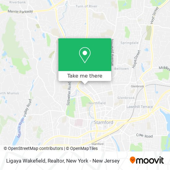 Ligaya Wakefield, Realtor map