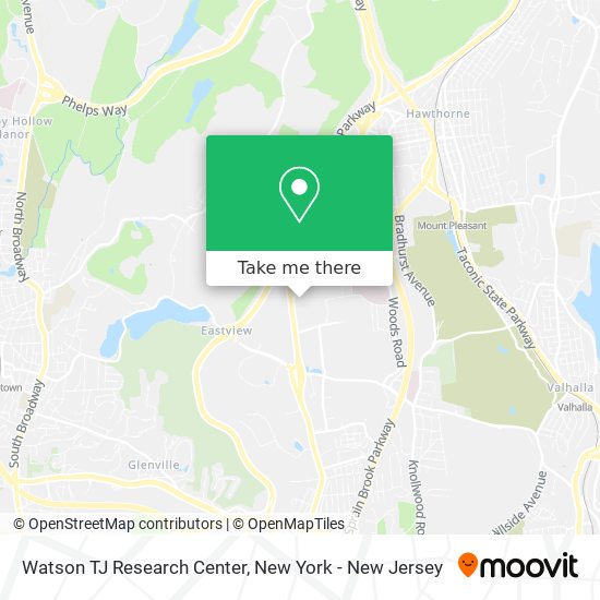 Watson TJ Research Center map