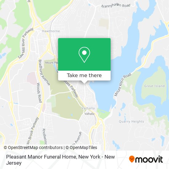 Pleasant Manor Funeral Home map