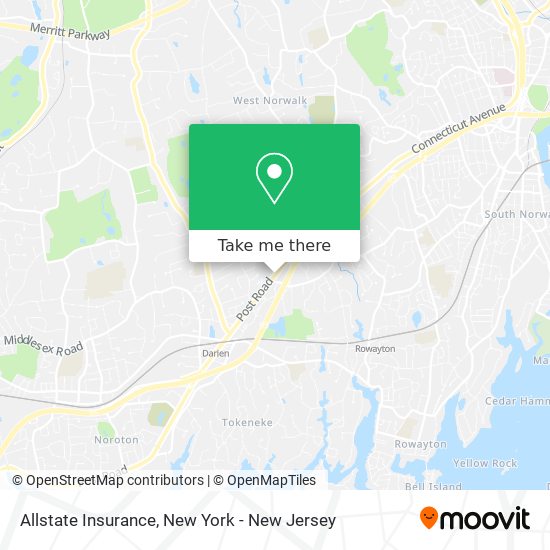 Mapa de Allstate Insurance