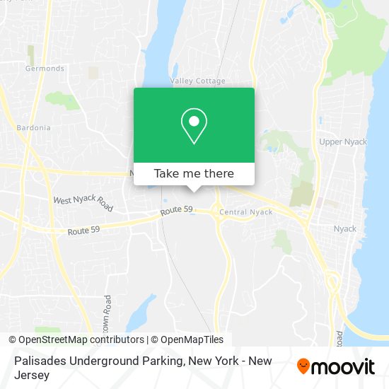 Mapa de Palisades Underground Parking