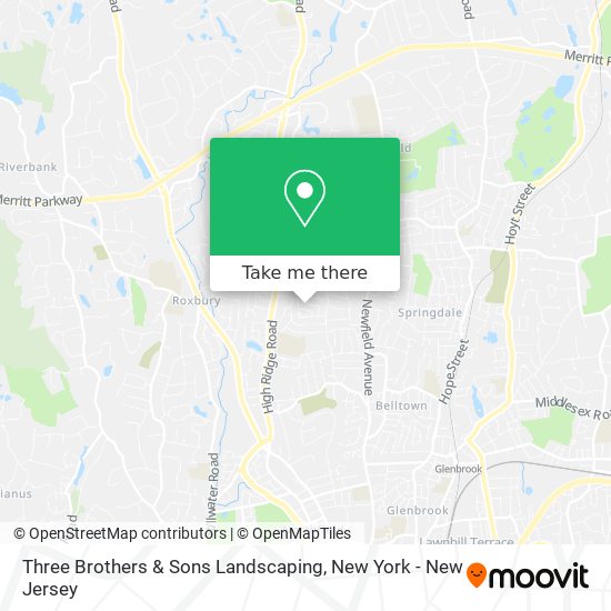 Three Brothers & Sons Landscaping map