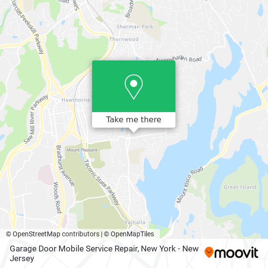 Garage Door Mobile Service Repair map