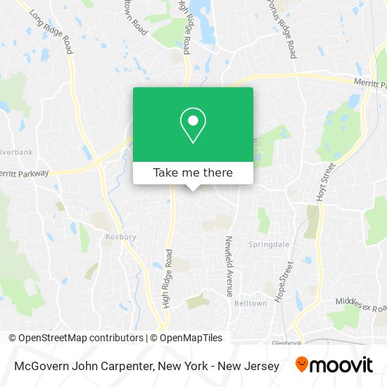 McGovern John Carpenter map