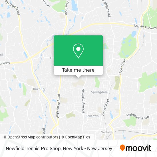 Mapa de Newfield Tennis Pro Shop