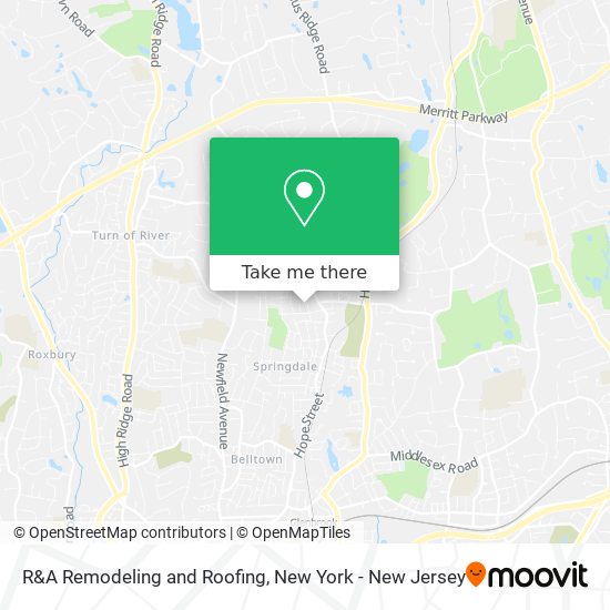 R&A Remodeling and Roofing map