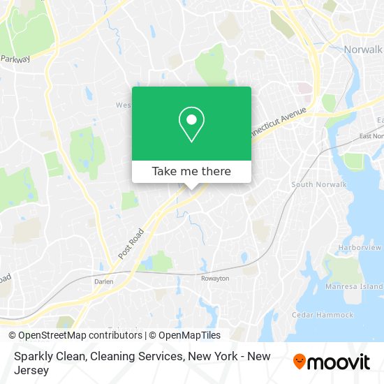 Sparkly Clean, Cleaning Services map
