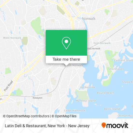 Latin Deli & Restaurant map