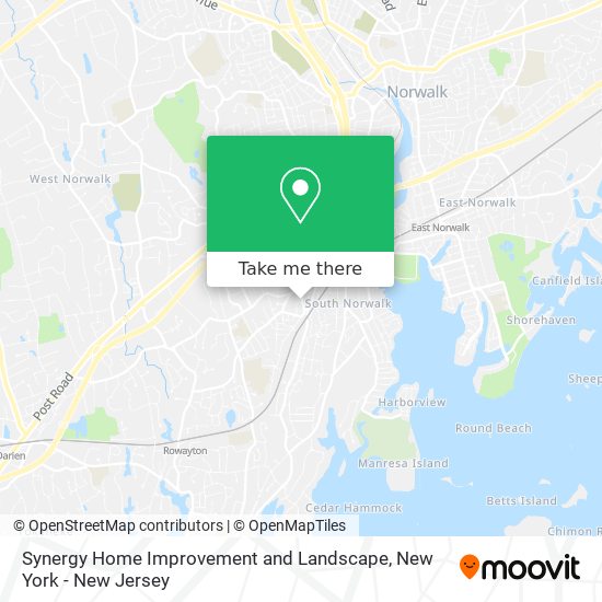 Mapa de Synergy Home Improvement and Landscape