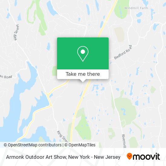 Mapa de Armonk Outdoor Art Show