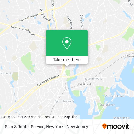 Sam S Rooter Service map