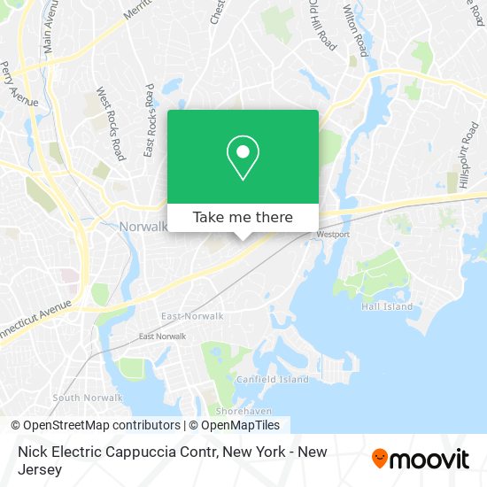 Nick Electric Cappuccia Contr map