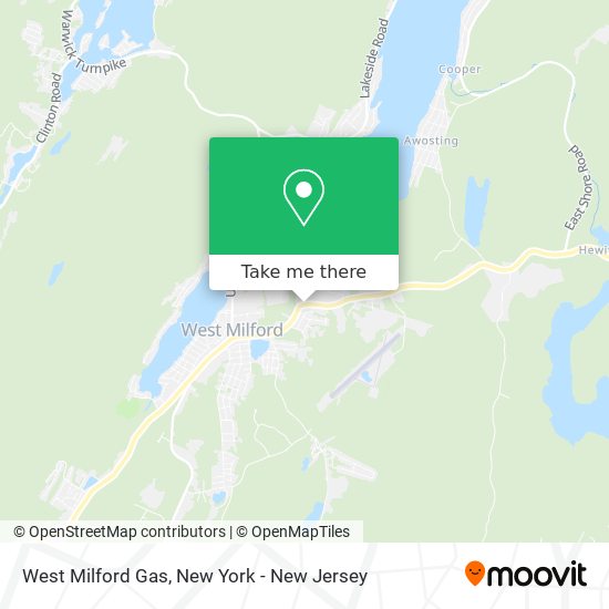 Mapa de West Milford Gas