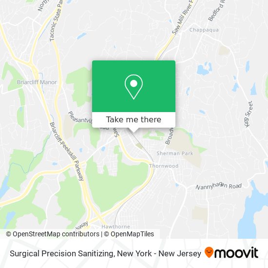 Surgical Precision Sanitizing map