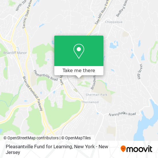 Pleasantville Fund for Learning map