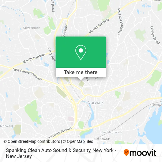 Mapa de Spanking Clean Auto Sound & Security