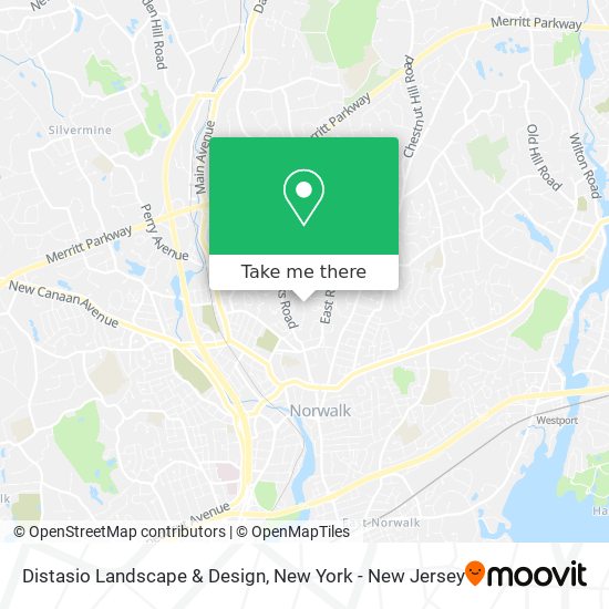 Distasio Landscape & Design map