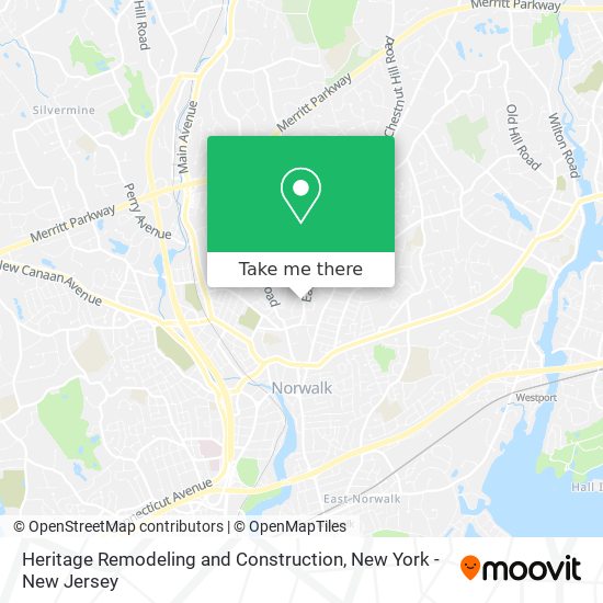 Mapa de Heritage Remodeling and Construction