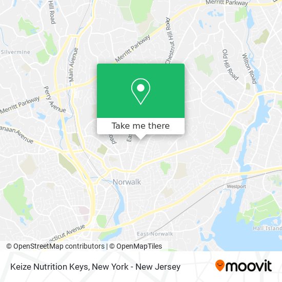 Keize Nutrition Keys map