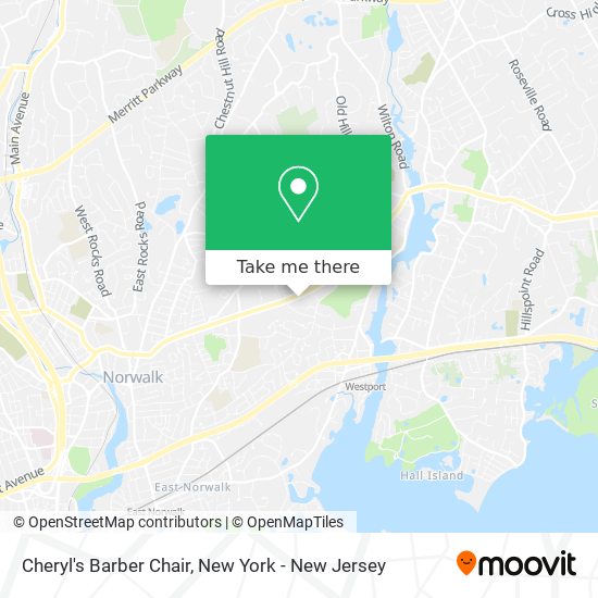 Cheryl's Barber Chair map