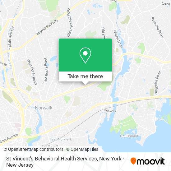 Mapa de St Vincent's Behavioral Health Services