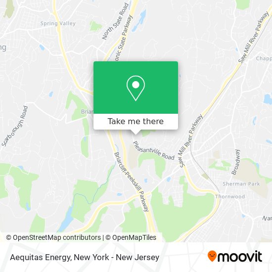 Aequitas Energy map