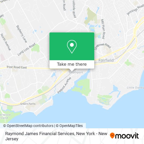 Raymond James Financial Services map