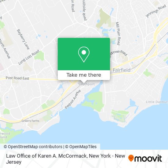 Law Office of Karen A. McCormack map