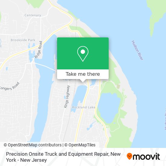 Mapa de Precision Onsite Truck and Equipment Repair