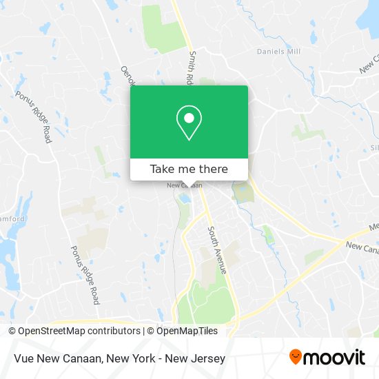 Mapa de Vue New Canaan