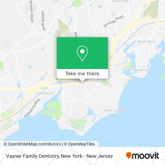 Vayner Family Dentistry map