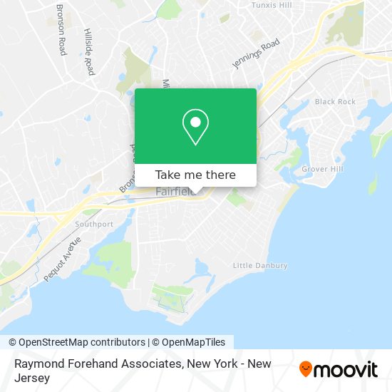 Raymond Forehand Associates map