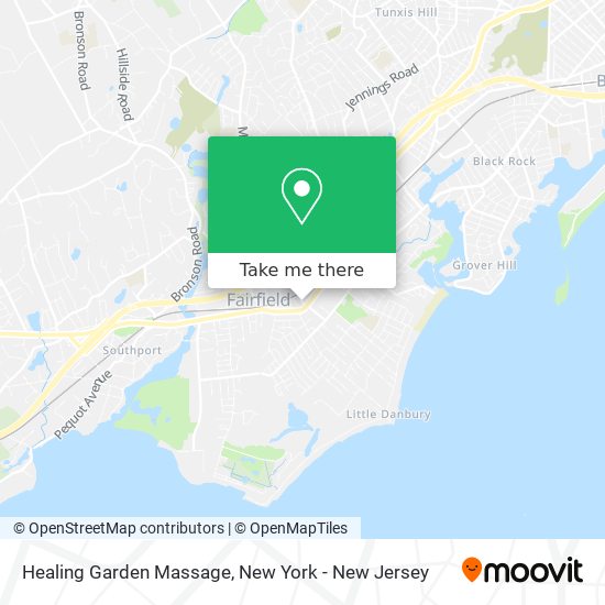 Healing Garden Massage map