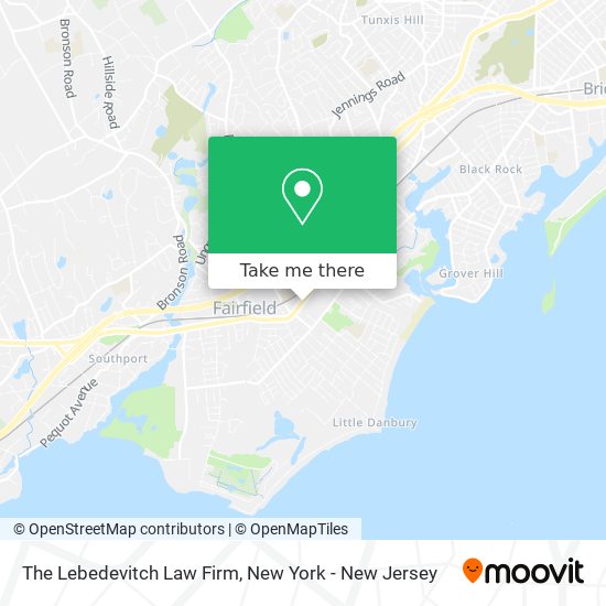 Mapa de The Lebedevitch Law Firm