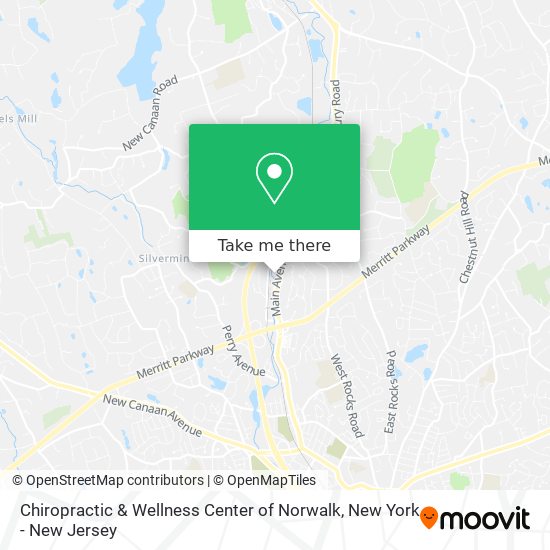 Mapa de Chiropractic & Wellness Center of Norwalk