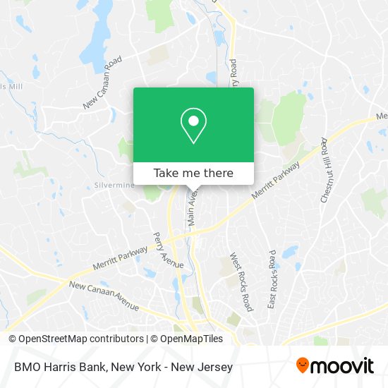 BMO Harris Bank map