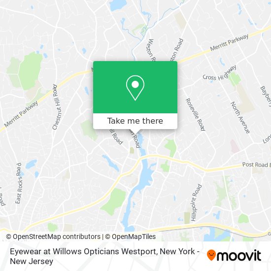 Eyewear at Willows Opticians Westport map