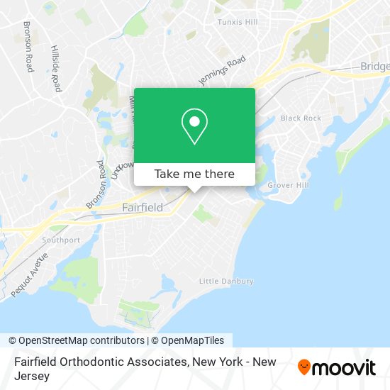 Mapa de Fairfield Orthodontic Associates