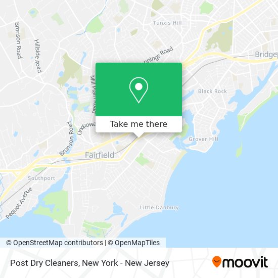 Post Dry Cleaners map