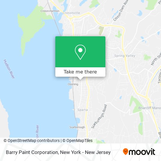 Barry Paint Corporation map