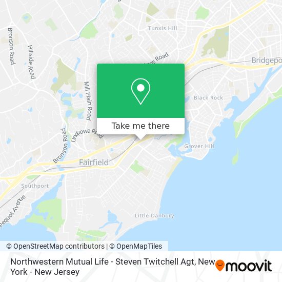 Northwestern Mutual Life - Steven Twitchell Agt map
